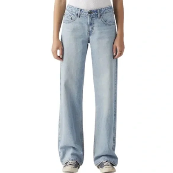 Levi’s Low Loose Jeans - Blasted Stone - Picture 2 of 4